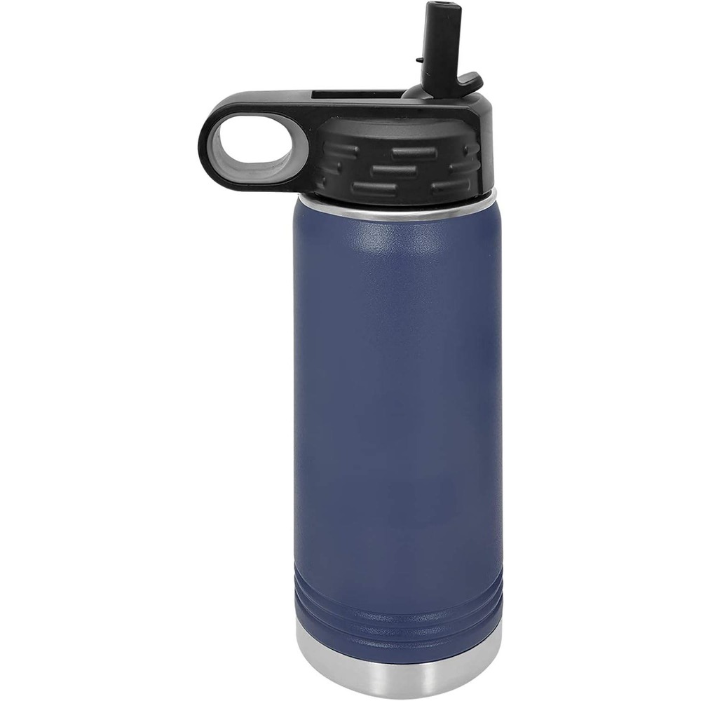 BFGoodrich Tires Polar Camel 20oz Insulated Water Bottle Navy Blue Flip Straw